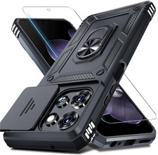 Janmitta for Moto G 2026/2025 Case,Moto G Play 2026 Case Built in Slide Camera L