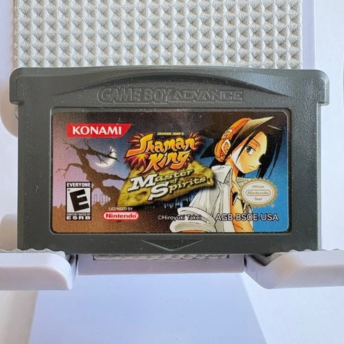 Shaman King Master Of Spirits (Nintendo Game Boy Advance, 2004) Tested Working