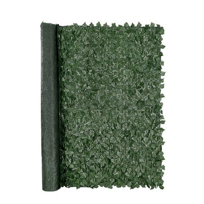96x72in Modern Faux Ivy Barrier with High-Strength Mesh & Clip System