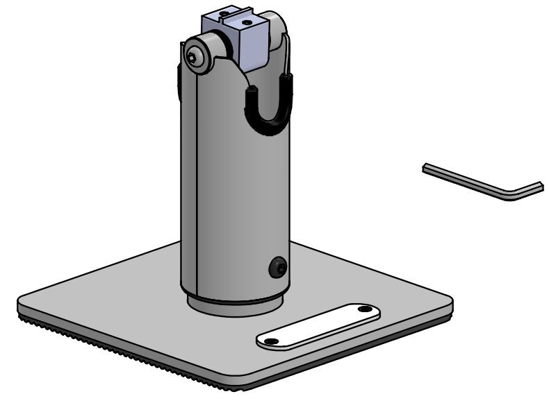 Ergonomic Solutions SUMUP002B-02 Sumup Branded Pole with