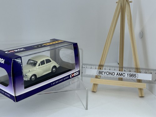 BNIB VA05811 Morris Minor Saloon Snowberry White Vanguards 1:43 Scale