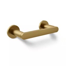 KOHLER 73147-2MB Composed Pivoting Toilet Paper Holder in Brushed Moderne Brass