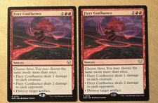 Magic the Gathering MTG 1x Fiery Conflunce Commander March of The Machine NM