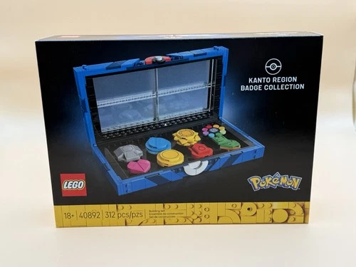 LEGO Kanto Region Badge Collection Pokémon 40892 Gift With Purchase Complete Set