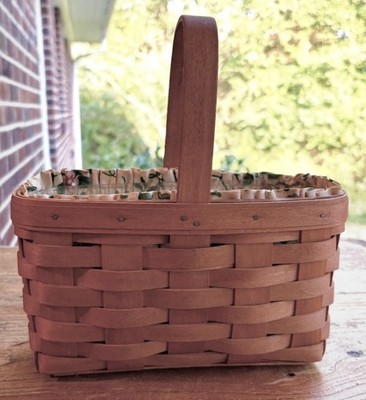 Longaberger Vintage 2000 Candle Basket+Liner+Protector COUNTRY FARMHOUSE