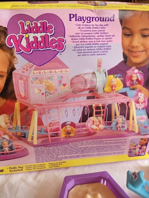 Vintage 1994 Tyco Liddle Kiddles Spielplatz Spielset mit Box Nr komplett 