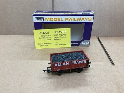 DAPOL SPUR OO 5 BOHLENGÜTERGÜTERWAGEN MIT LADUNG ALLAN FEAVER SPECIAL 4/100 !