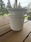 Redwing Pottery P Stamped USA Stoneware