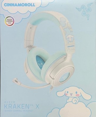 Razer Kraken V4 X Wired Gaming Headset - Cinnamoroll Edition (Open