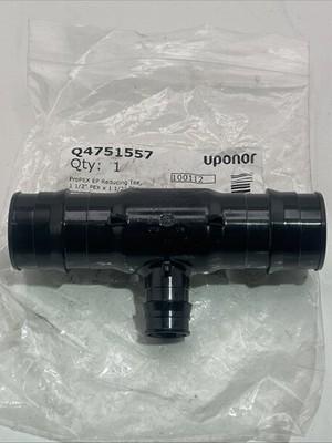 UPONOR Q4751557 PROPEX EP REDUCIN TEE 1 1/2'' X 1 1/2'' X 3/4'' New.