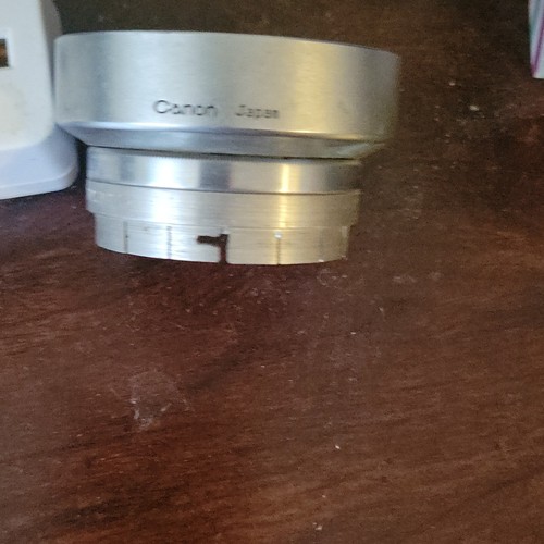 Vintage Canon Series VI Filter Holder & Retaining Ring for 50mm 35mm Lens 432N
