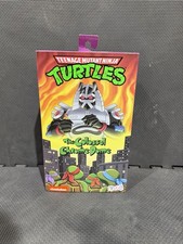 NECA Teenage Mutant Ninja Turtles Chrome Dome Action Figure With Sword