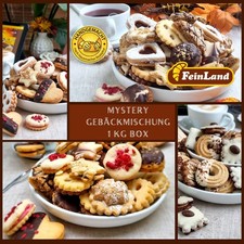 Feingebäck ausgewählt  1Kg Kekse und Plätz...