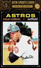 1971 Topps #237 Cesar Cedeno