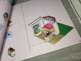 Lego Friends Stephanie's House 41314 Instruction Manual ONLY 