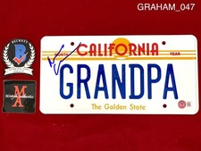 Heather Graham autographed signed Grandpa license plate License to Drive Beckett