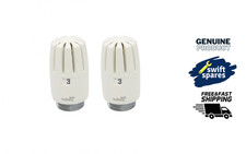 2x Pegler Bulldog Gen 2 15mm TRV Valve Lockshield Sensor Head