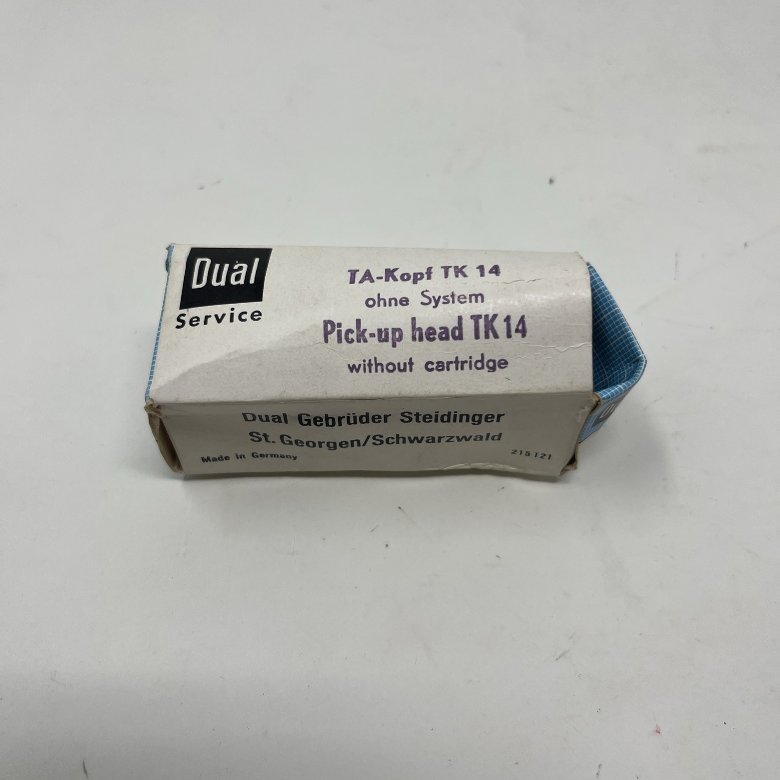 Original DUAL TK-14 Cartridge Alignment Gauge For Turntables + Mounting Hardware