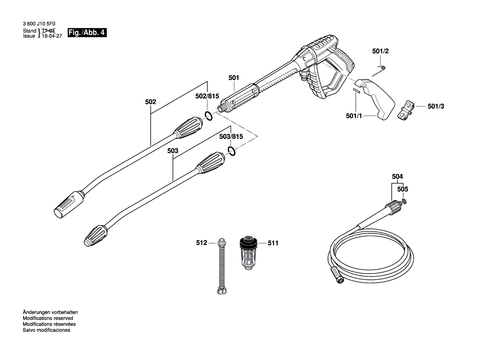New Genuine Bosch F016L73060 Pump head - Picture 6 of 6