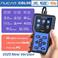 OBD2 Scanner CDL50 Universal Car Engine Fault Code Reader Diagnostic Scan Tool
