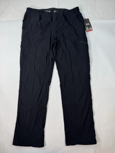 Mountain Hardwear Mujer Negro Cordón Dobladillo Pull-On Dynama 2 Pantalones al Tobillo L