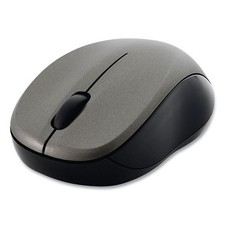 Verbatim Silent Wireless Blue LED Mouse, 2.4 GHz/32.8 ft Range, Graphite