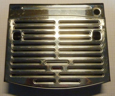 Original Graef Abtropfgitter Edelstahl Wanne für Siebträgermaschine ES 86