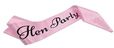1-30 Hen Party Sashes Pink Black Rose Gold Glitter Hen Party Accessories Job Lot