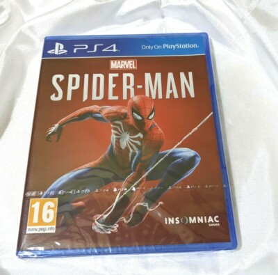 Marvel's SPIDERMAN PS4 New Sealed UK PAL Spider-man  PlayStation 4 Marvel