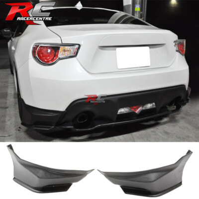 Fit 13-16 Scion FRS/Subaru BRZ/Toyota 86 Rear Valances Bumper Lip 2PC Diffuser