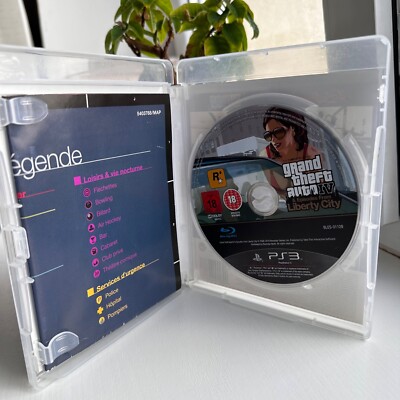 GTA IV & Episodes From Liberty City Sur PS3 - PAL FR - Bon état Complet