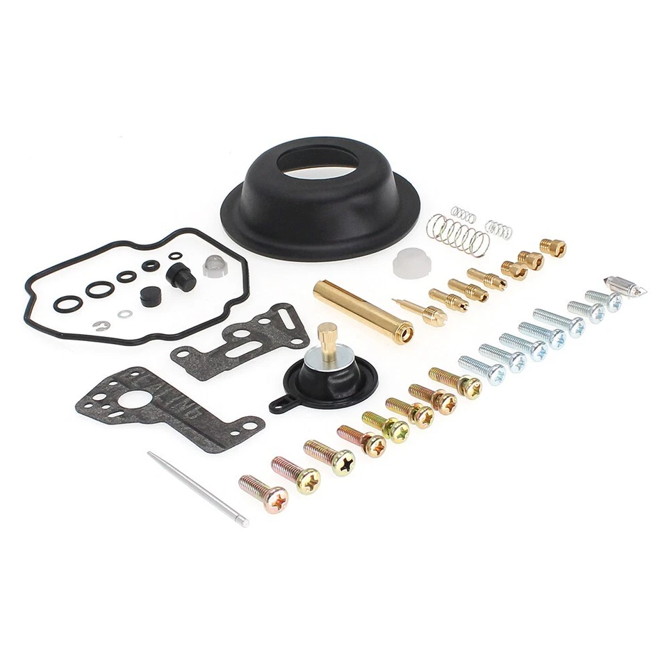 4x For Yamaha V-MAX 1200 Carburetor Rebuild Kit 1985-2000 &Diaphragm - Image 3 of 4