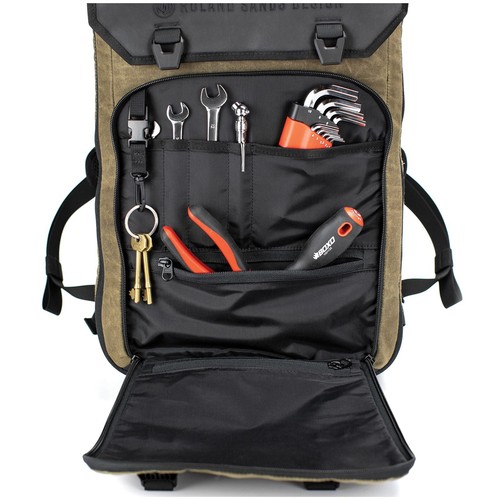 Kriega Motorrad Rucksack Roam 34 wasserdicht Laptopfach 22-30 Liter ranger - Bild 6 von 6