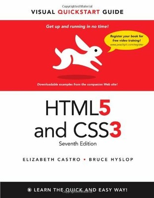 HTML5 & CSS3 Visual QuickStart Guide (Visual QuickSt by Hyslop, Bruce 0321719611
