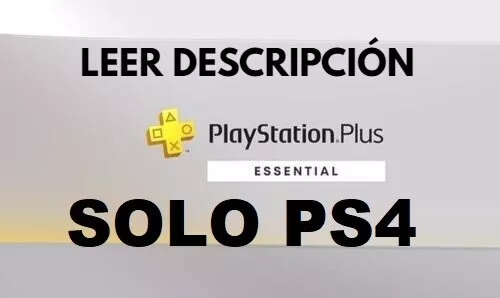 Playstation Plus Essential 12 Meses