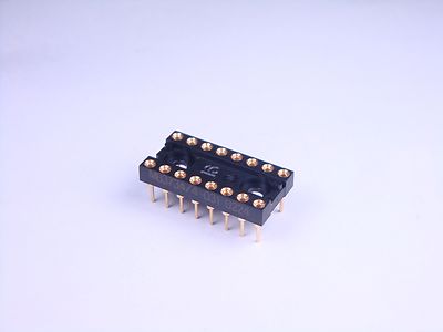 210-33-316-41-101000 Mill-Max DIP Socket 16 POS 2.54mm Thru-Hole M83734/4-031
