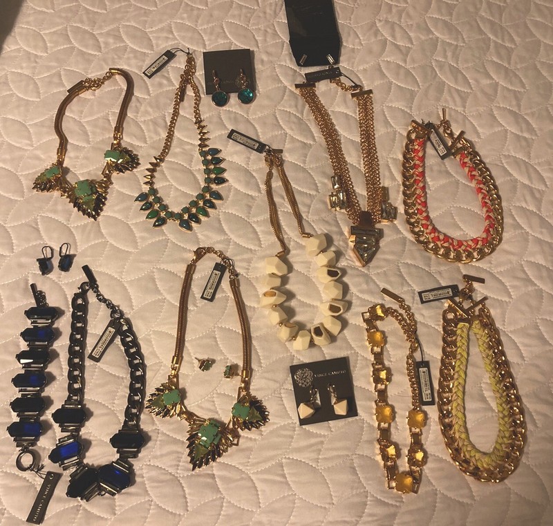Vince Camuto Necklace/Earrings Sets NWT Lot Of 9!!