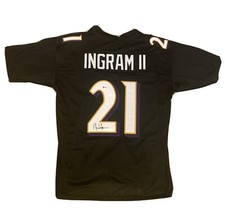 MARK INGRAM II Autographed Signed Jersey Baltimore Ravens Beckett Authenticated 