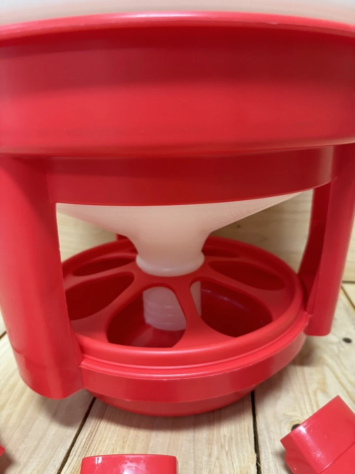 Little Giant Heavy Duty Dome Chicken Duck Poultry 60 Lb Feeder - Image 4 of 4