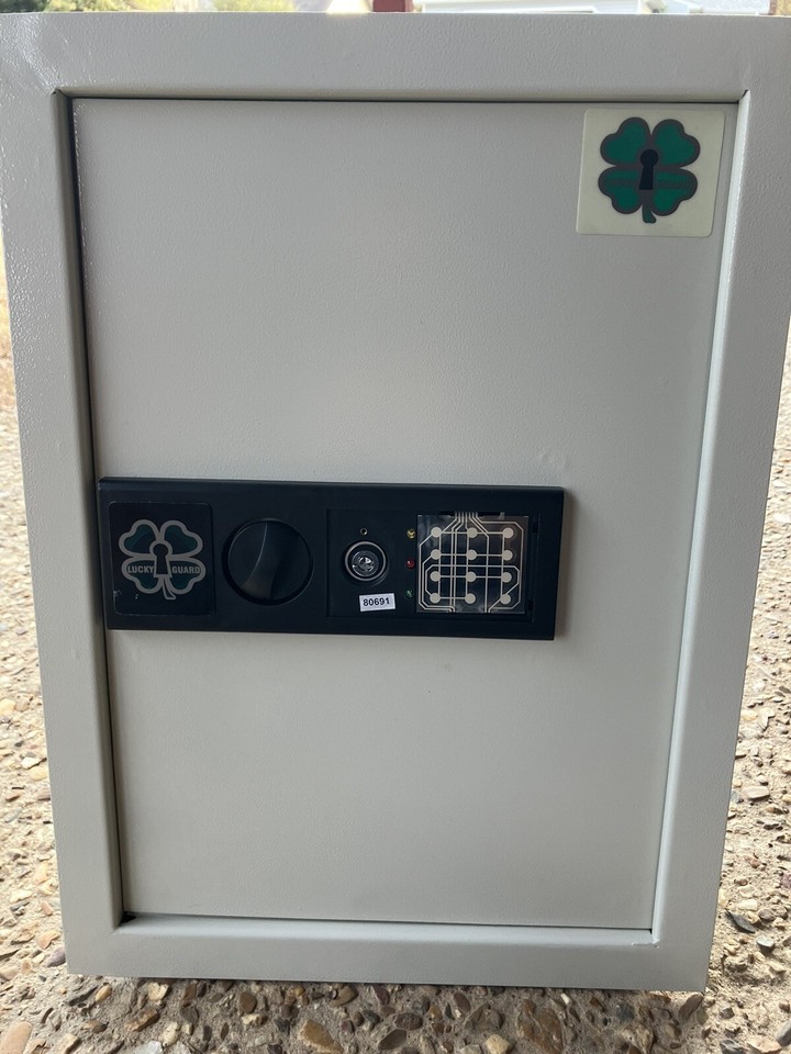 Lucky Guard Electronic Wall/Floor Safe With Mounting Hardware