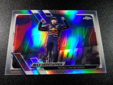 Max Verstappen Red Bull Refractor Card #48 2021 Topps Chrome Formula 1 F1