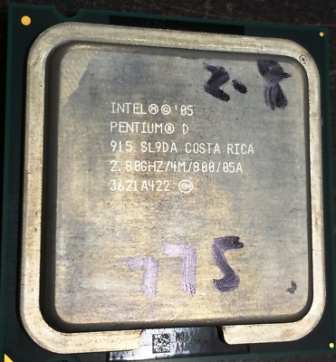 Intel Pentium 4 915  2.80GHz/4M/800 LGA 775 Processor CPU