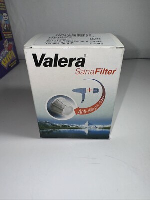 Valera AriaSana Air Purifying Hair Dryer-1800 Watt-Replacement Filter(2) NIB