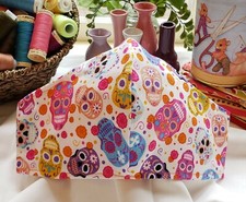 Sugar Skull Halloween Dia de Muertos Face Mask Adult / Kids Cotton racbrez