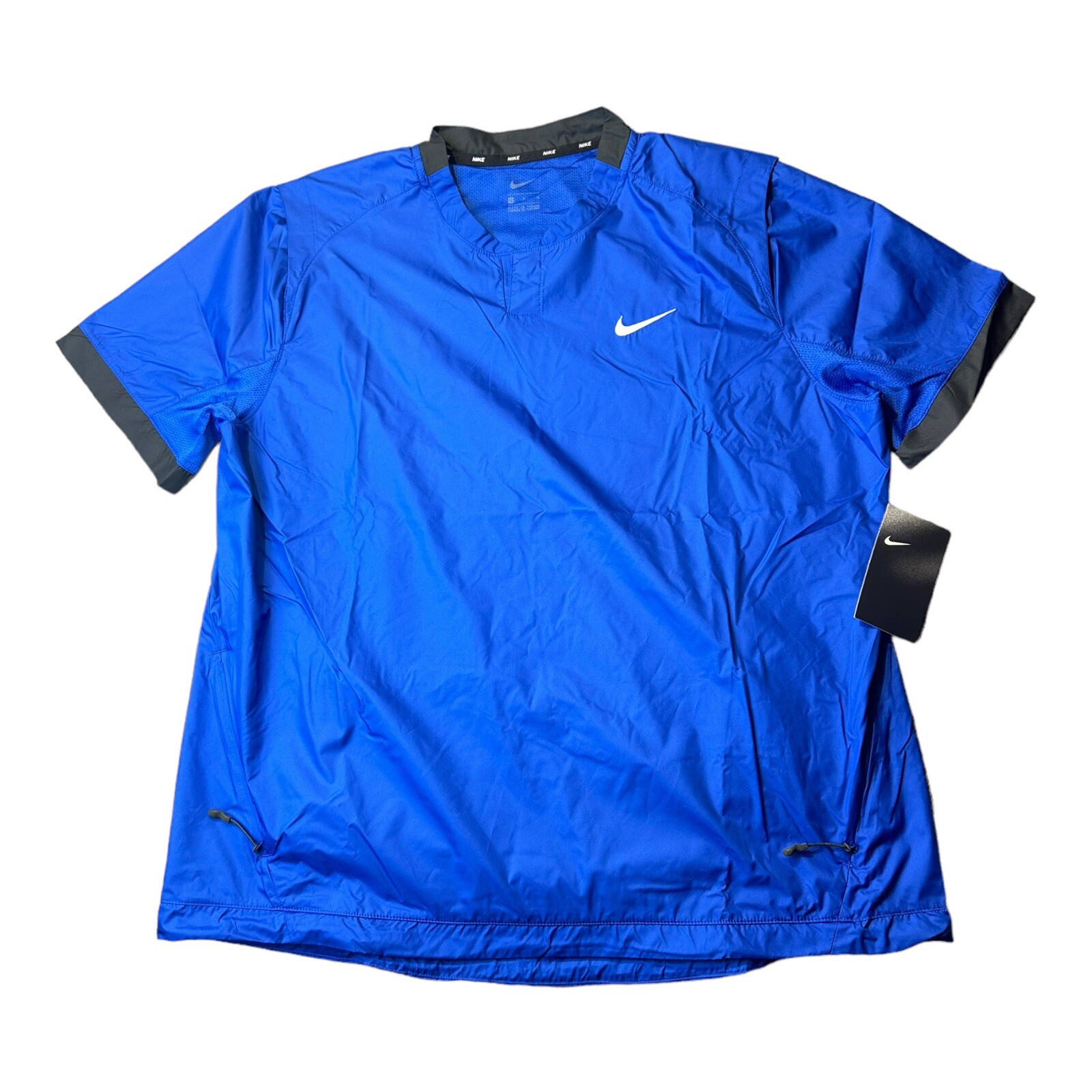 SACAI X NIKE Nike Softball Pullover Impermeabile Blu AV6696 493 Donna Taglia Large NUOVO