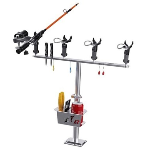 Spider Rig Rod Holders for Boat Aluminum Fishing Pole Holder with