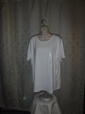 Size Plus Short Sleeve Women's T-Shirts ,3X,2X,1X,0X,Croft & Barrow Multi Color