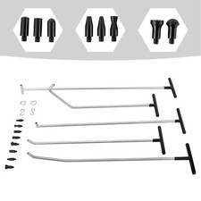 Auto Body Pdr Tools Push Rods Kit Paintless Dent Repair Hail Removal Tool Set
