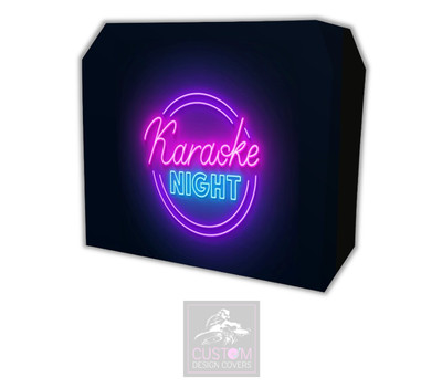 Karaoke Night Lycra DJ Booth Abdeckung *geeignet für MKII, Combi, Micron etc*