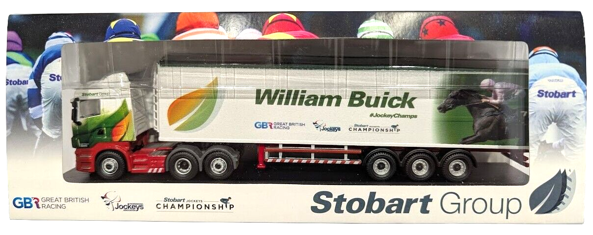 1:76 Scale Oxford 76SHL15WF Scania R-Series & Trailer - Eddie Stobart - BNIB